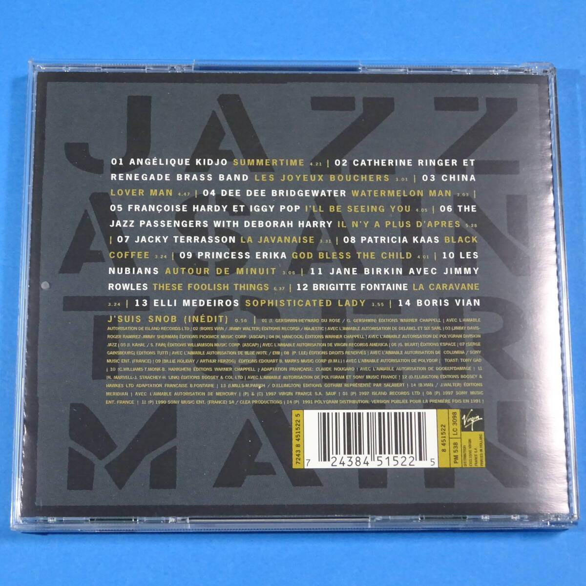 CD　JAZZ A SAINT GERMAIN　1997年　オランダ盤　ジャズファンク　クールジャズ　コンピレーション_画像2