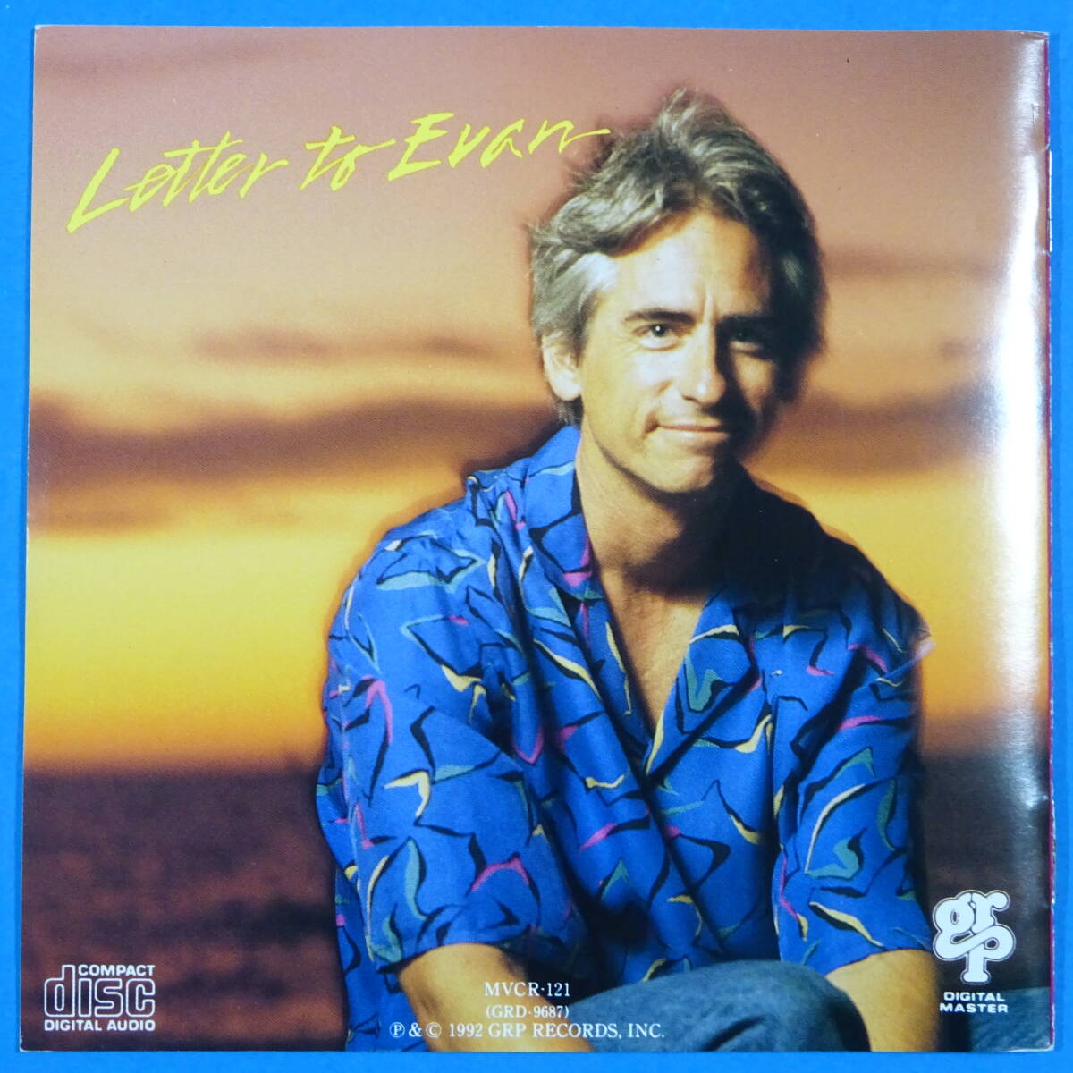 CD　デビッド・ベノワ / ビル・エヴァンスからの手紙　DAVID BENOIT / LETTER TO EVAN【非売品 見本盤】1992年　日本盤　スムースジャズ_画像6