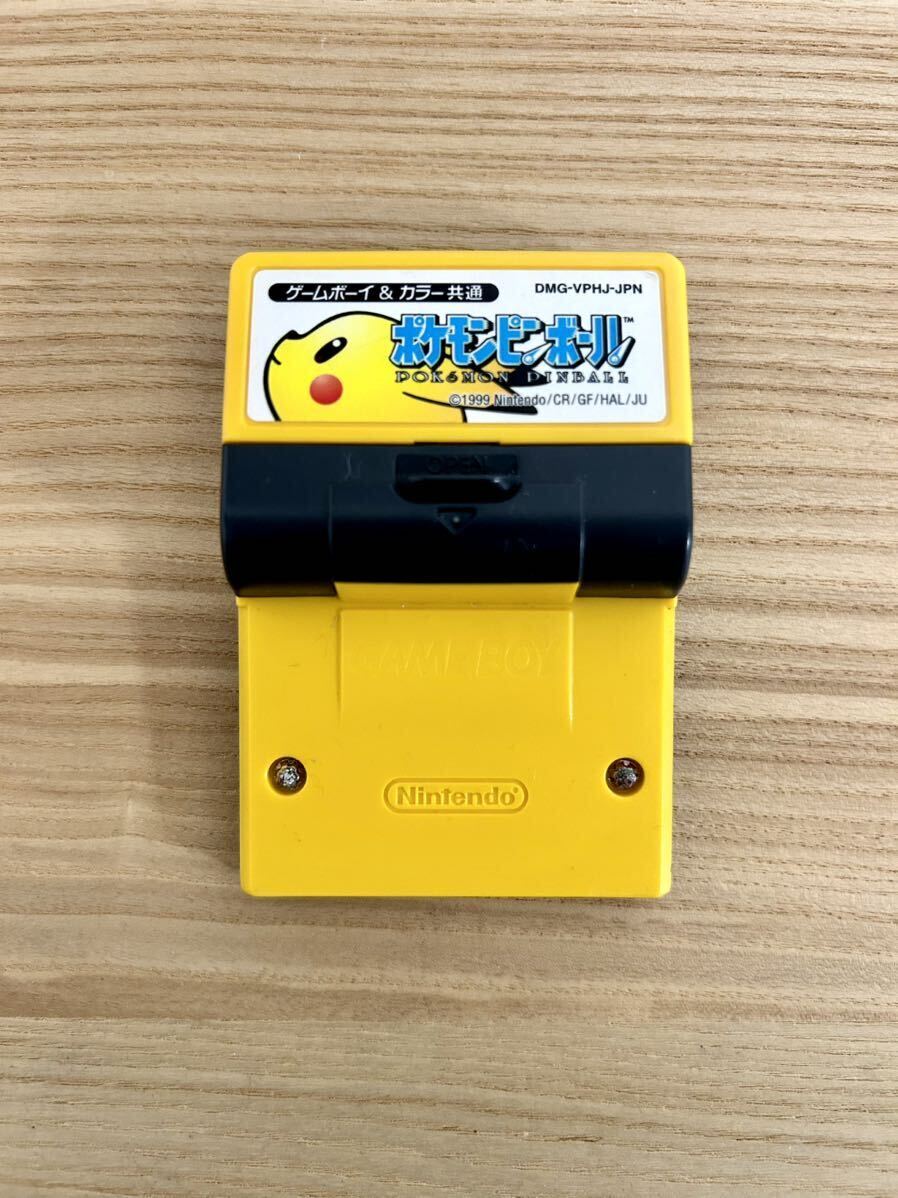 【限定即決】ポケモンピンボール POkeMON PINBALL 箱-取説‐別紙あり 任天堂 DNG-P-VPHJ N.2613 ゲームボーイ アドバンス レア レトロ 同梱_画像9