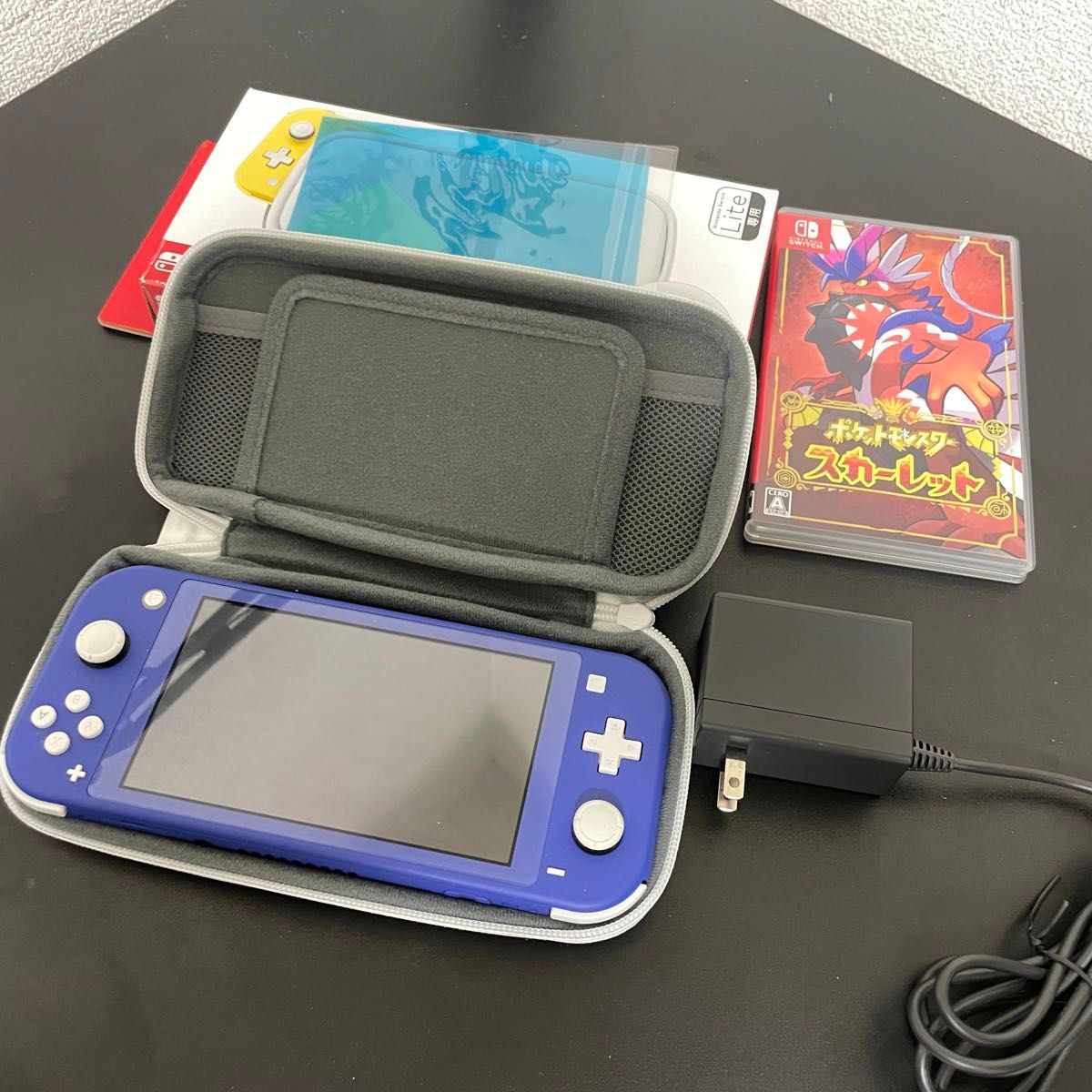 Nintendo Switch Lite 本体　ポケモン バイオレット　おまけ付