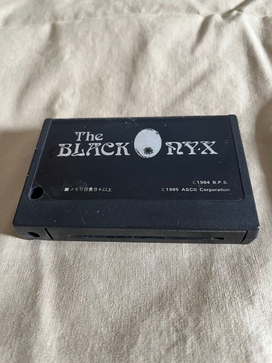 ブラックオニキス MSX ROMカートリッジのみ