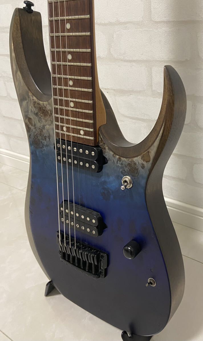 【美品】Ibanez RGD7521PB-DSF 7弦エレキギター Ibanez アイバニーズ _画像2