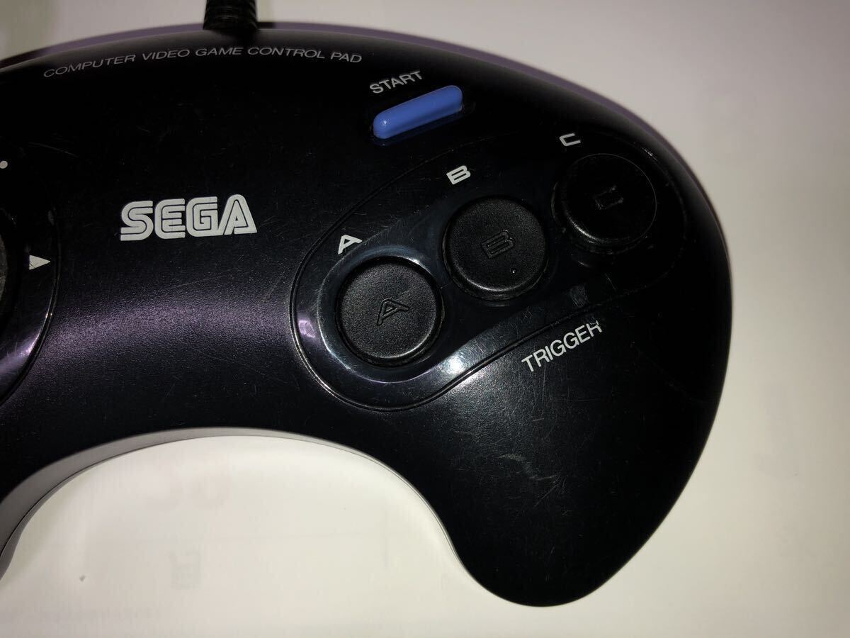 セガ　メガドライブ(SEGA MEGADRIVE) コントロールパッド　sj-3500 中古品　動作未確認　ジャンク品　_画像5