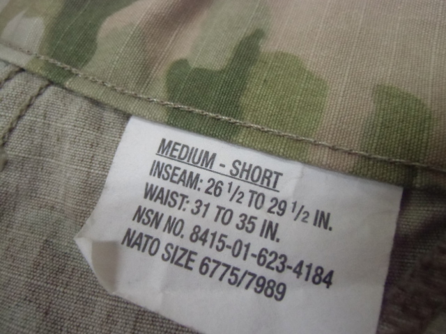 5-G милитари страйкбол combat вооруженные силы США сброшенный товар оригинал камуфляж одежда рабочая одежда репеллент от моли материалы мульти- cam брюки-карго брюки брюки M-S W примерно 93.