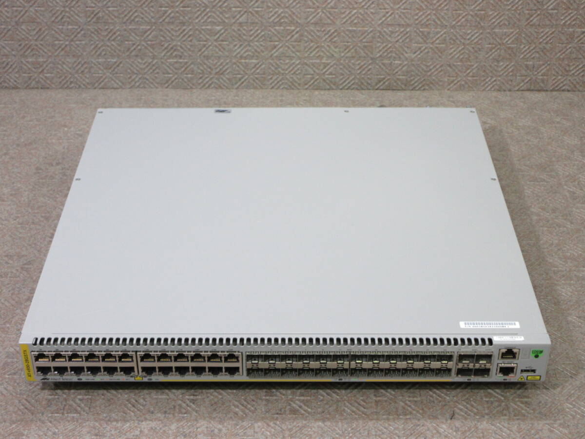 Allied Telesis / アライドテレシス / AT-x930-28GTSX / L3 Switch x930 Series / 初期化済み / No.T535の画像1