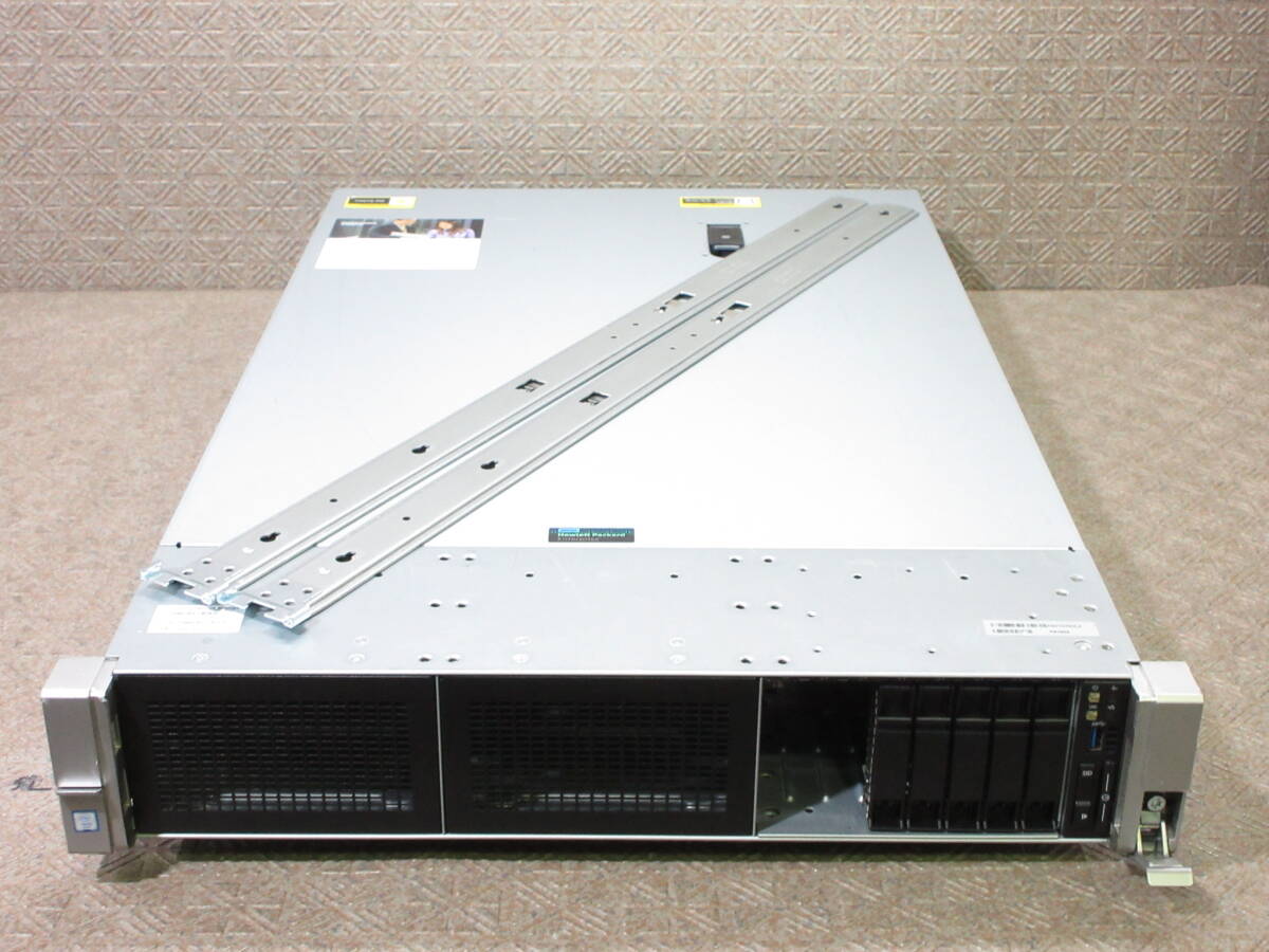 【HDD無し】HP ProLiant DL380 Gen9 / Xeon E5-2690v4 2.60GHz ×2CPU / 192GB / Smart Array P440ar / Smart HBA H241 / No.T977の画像1