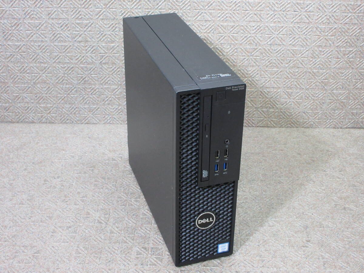 DELL Precision 3420 Workstation (Win11 засвидетельствование завершено ) / Xeon E3-1225v5 3.30GHz / SSD 512GB / 16GB / Quadro k420 / No.V009