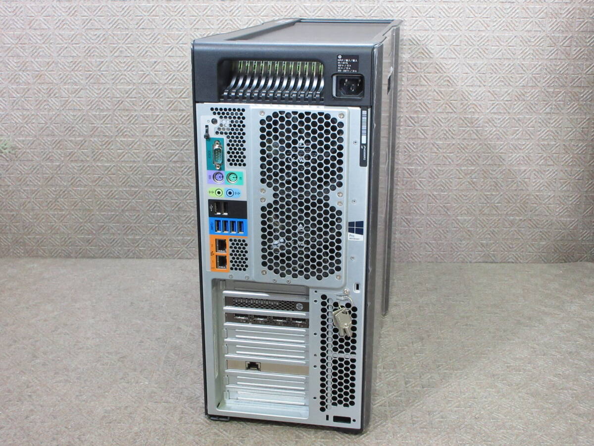 HP Z840 / Xeon E5-2643v3 3.40GHz *2CPU / SSD 512GB (Turbo Drive) + 3.5HDD 1TB / 64GB / Quadro P4000 / Win10 / No.T452_画像2