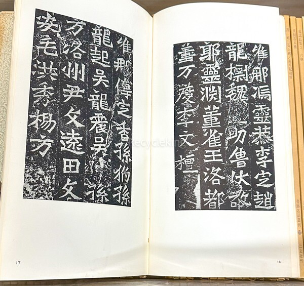 書跡名品叢刊 二玄社 164冊 何紹基/八大山人/趙之謙/龍門/王羲之 中国 書道 金石 書画 石刻 法帖 法書 古書 古本 20240505-1の画像6