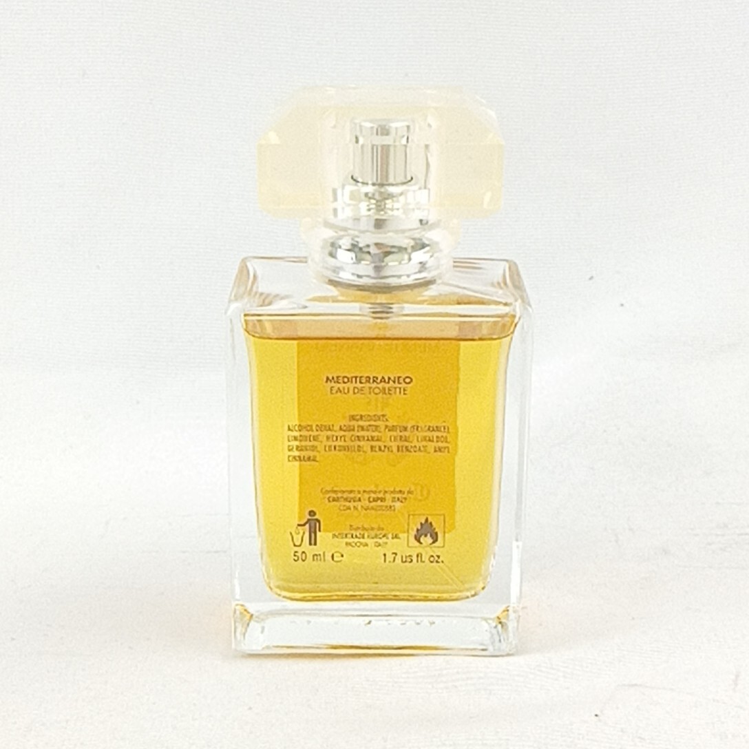 B 7 # 【 50ml ほぼ満タン 】 CARTHUSIA MEDITERRANEO カルトゥージア メディテラネオ EDTA オードトワレ SP スプレー 香水 フレグランス_画像4