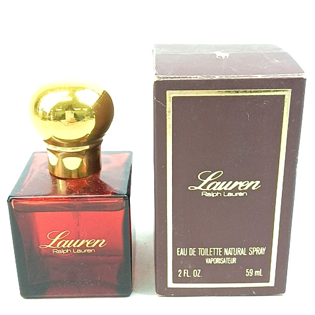 B 36 × 【 59ml ほぼ満たん 】 RALPH LAUREN ラルフローレン LAUREN ローレン EDT オードトワレ SP スプレー 香水 フレグランス 米国製_画像1