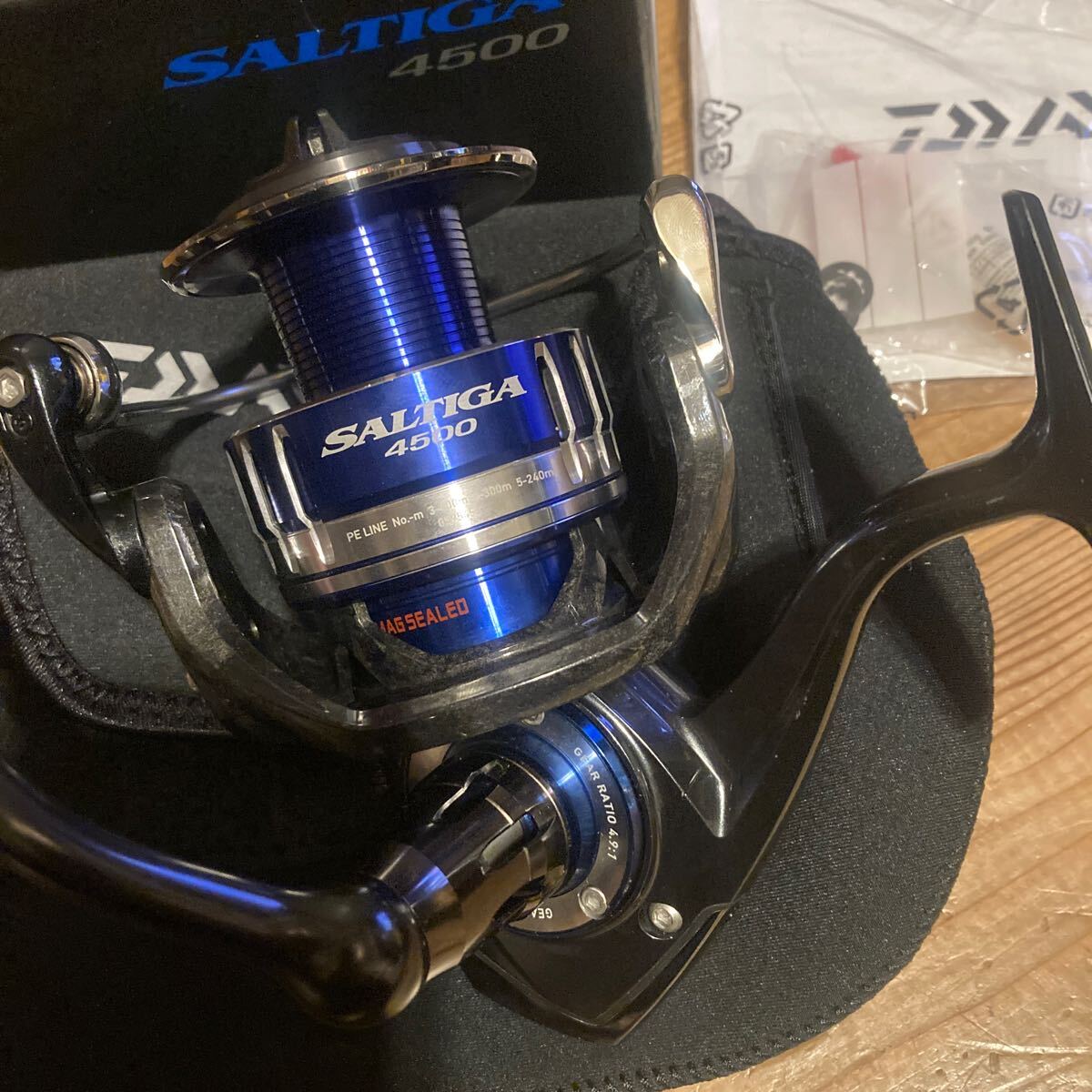 ダイワ DAIWA 15ソルティガ 4500 ツインパワー sw8000 ステラsw 8000 キャタリナ_画像3