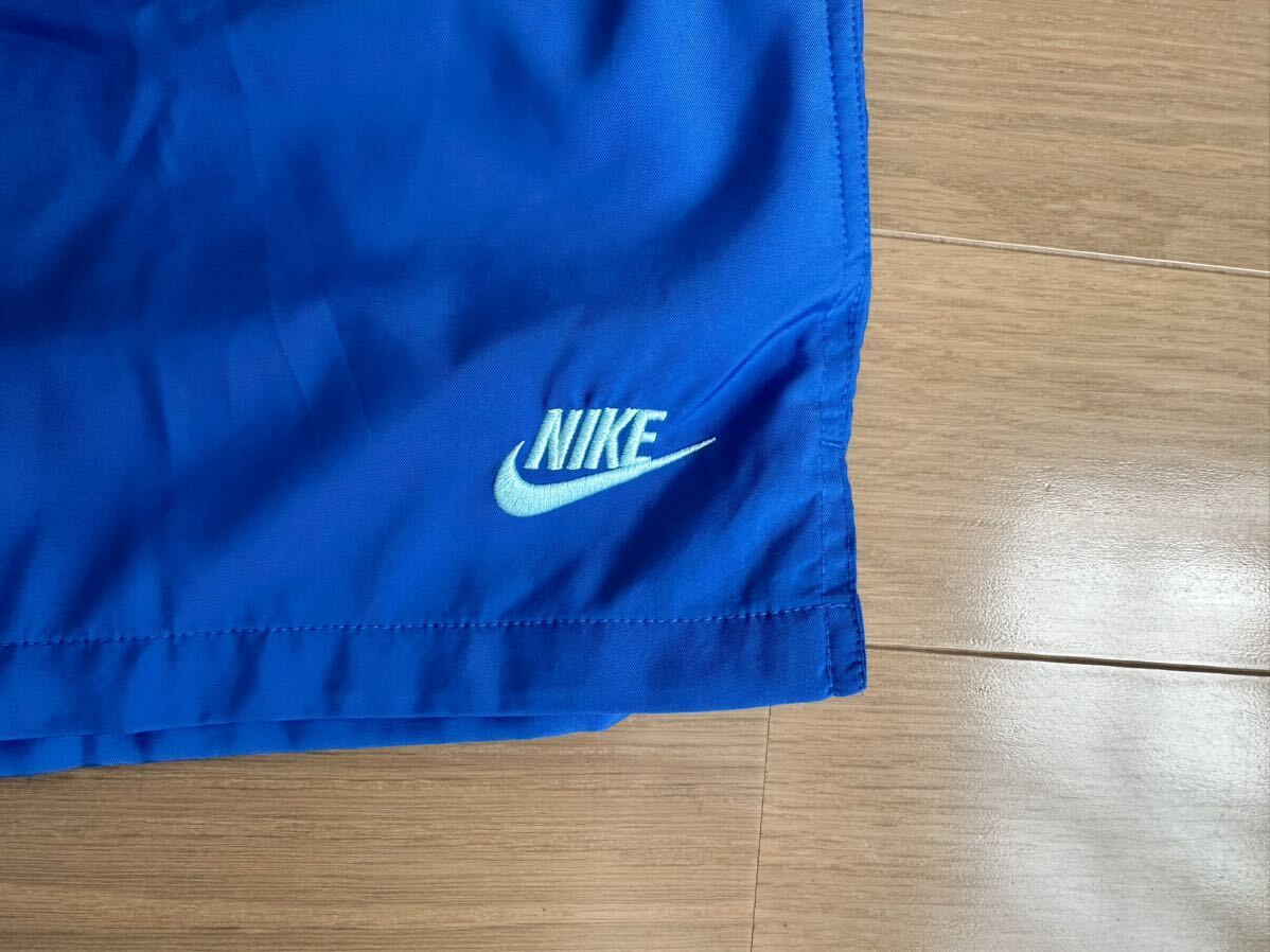 Nike ナイキ 短パン　ショートパンツ　ランニングパンツ　ハーフパンツ　水陸両用 水着 Lサイズ 青　ブルー　新品未使用 送料無料