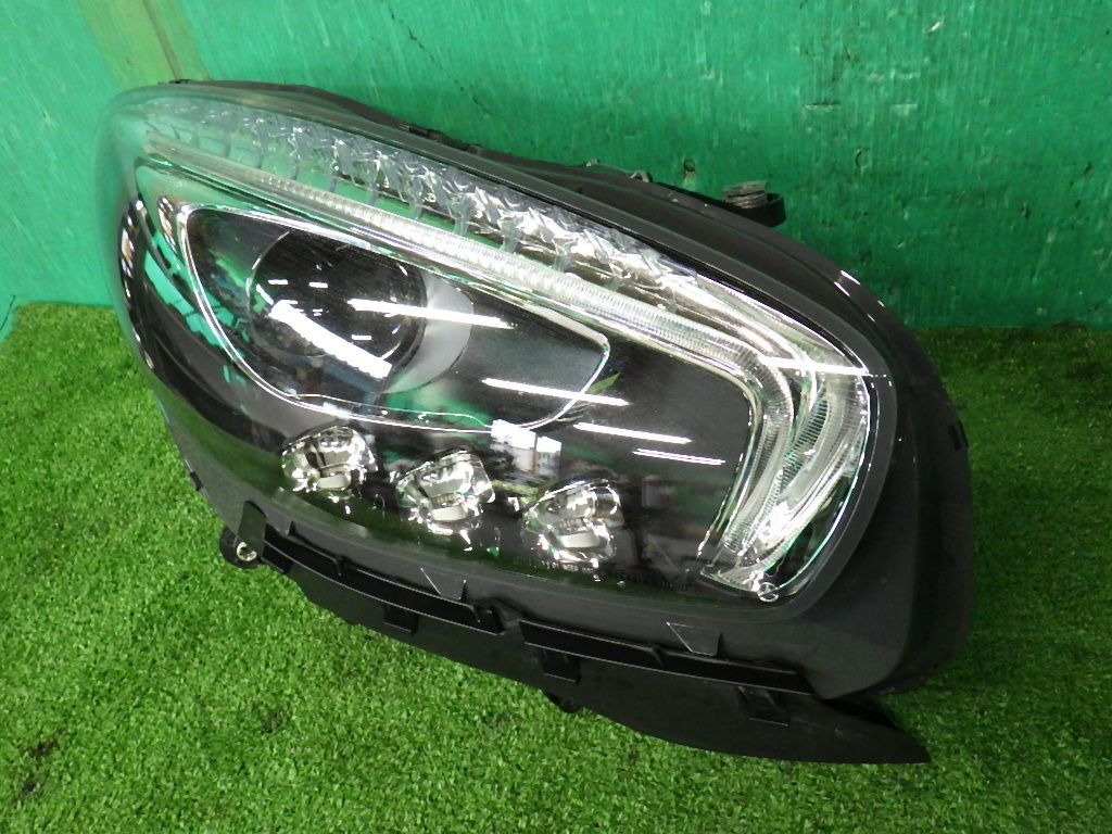 ベンツAMG GT S[C190前期]LEDヘッドライト(右ライト)ヘッドランプ コンピューター付 A1909066600の画像2