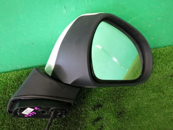  Peugeot 207[A75FW previous term ] door mirror ( right mirror ) side mirror body EWPB white 