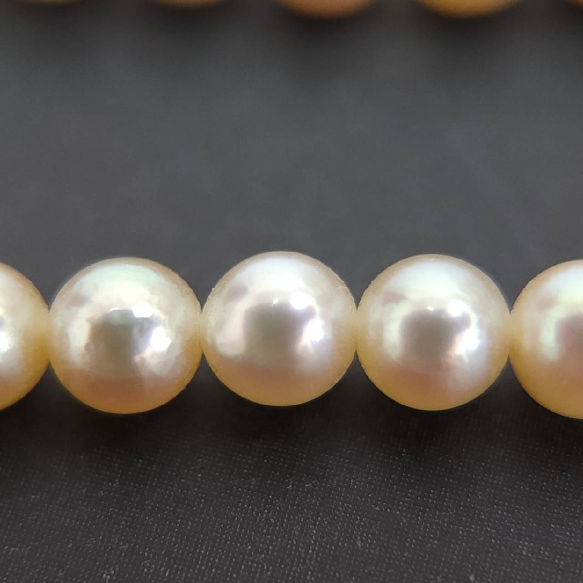 真珠 ベビーパール ネックレス シルバー刻印 パールサイズ 約3.5-3.8mm アクセサリー ジュエリー フォーマル SILVER_画像6
