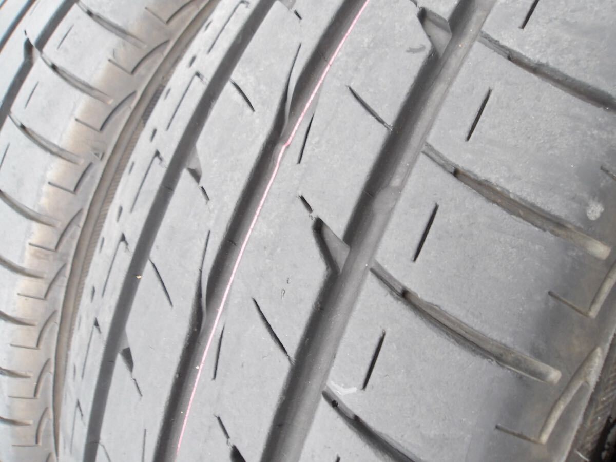 【即決送料無料] BRIDGESTONE LUFT RVII 195/60r16. 4本セット2021年製 ★残8分山以上・バリ山の良品です！★の画像8