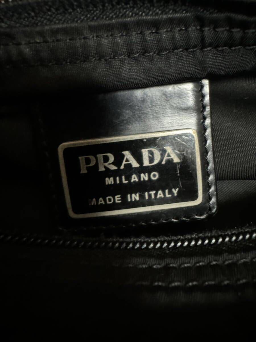 PRADA Prada shoulder bag nylon black 