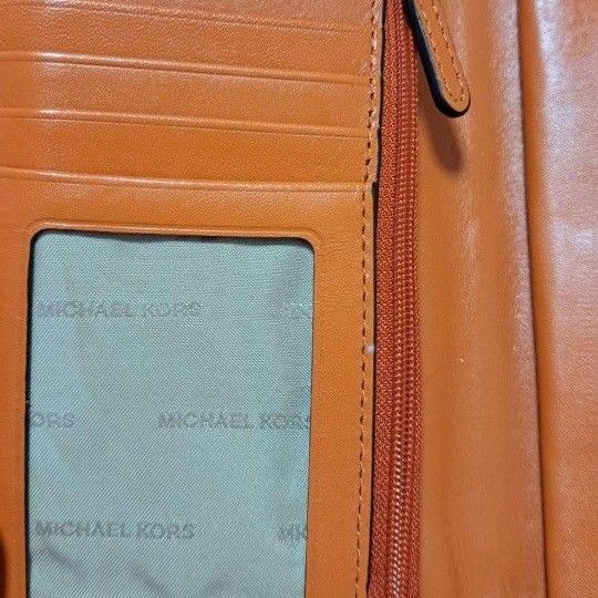 MICHAEL KORS 長財布 ロゴ柄