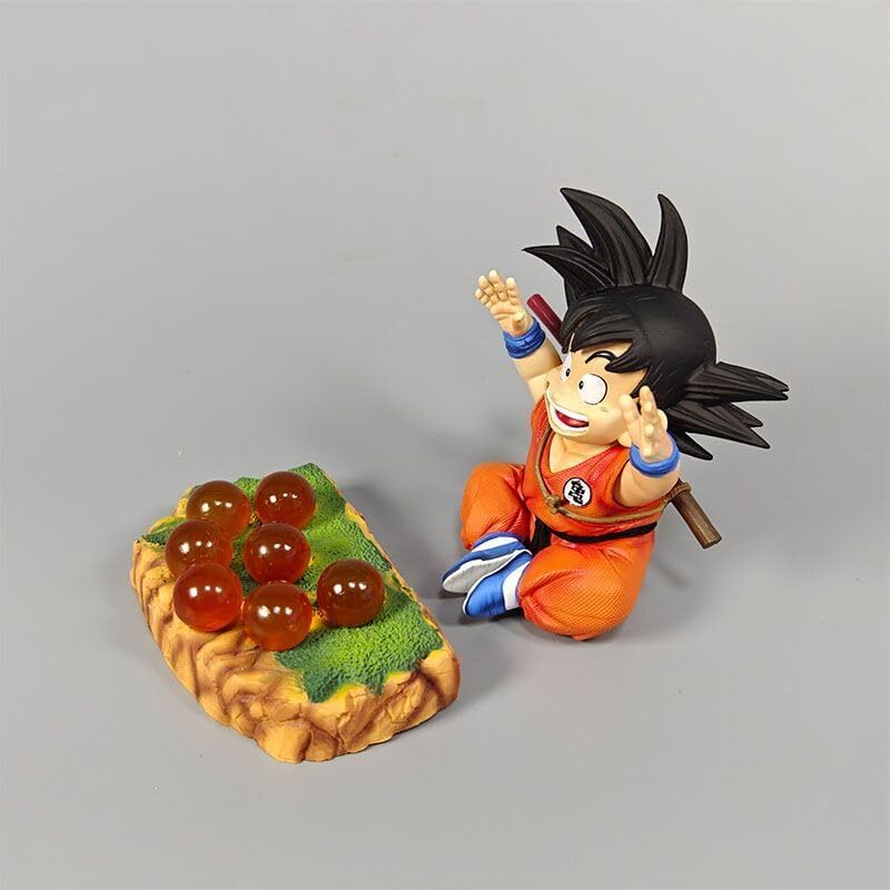 １円スタート！送料無料！ドラゴンボール 孫悟空 フィギュア GKフィギュア 可愛い ガレージキットフィギュア 神龍を呼び出す_画像2