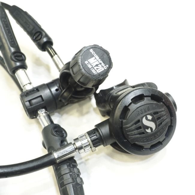  super light weight! Scubapro MK20UL R390 Ultra light regulator set 