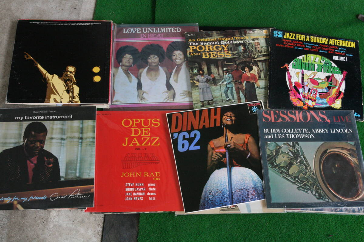 LPレコード　まとめて35枚セット　輸入・国内盤　ジャズ・ブルース・シャンソン・オールディーズ等々_画像2
