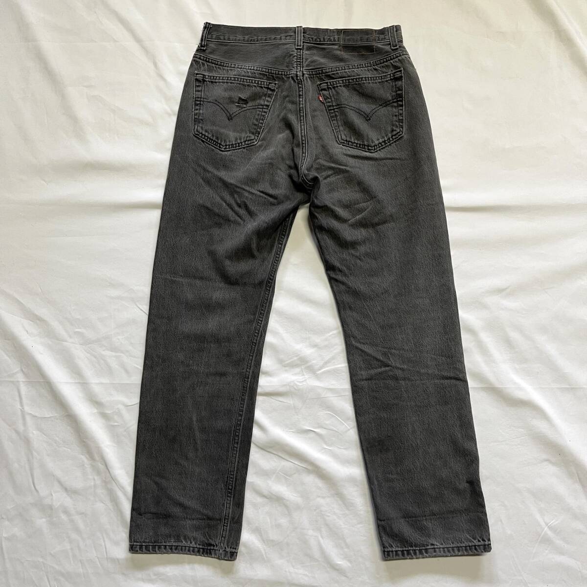 90s USA made LEVI\'S Levi's 501 black Denim pants size W33L30 jeans 