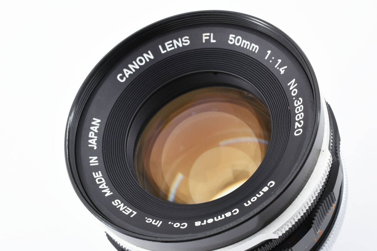 【 美品】キャノン CANON FL 50mm F1.4 MF Standard Lens #2118286_画像1