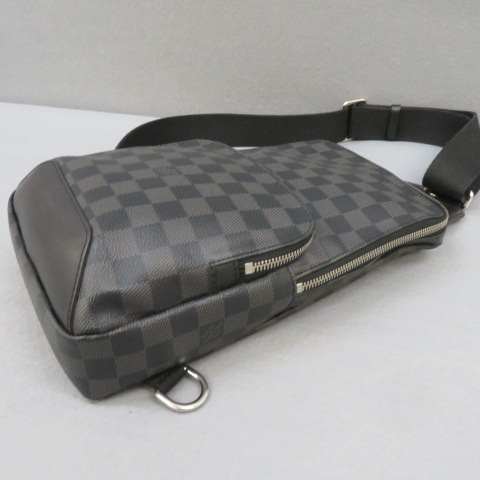 RKO311★LOUIS VUITTON ルイヴィトン ダミエグラフィット アヴェニュー CA4198★A_画像5