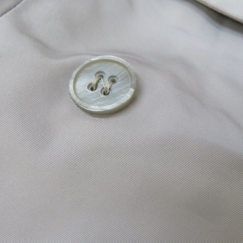 Y211*MaxMara Max Mara belt attaching jacket half coat size 38 beige group 1/19*A