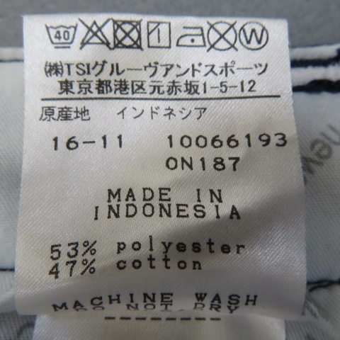 V611★ニューバランス　スニーカー刺繍　パンツ　紺　サイズ2★A_画像8