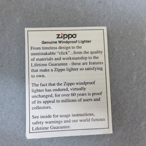 C233★ZIPPO ジッポー1999製 TAURUS 牡牛座 星座 未使用 USA製 5/6★A_画像8