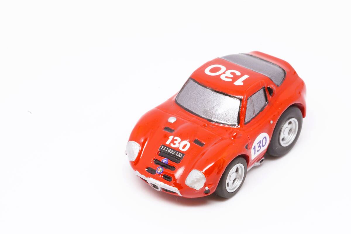 自作ミニカー Alfa Romeo TZ2 アルファロメオ TZ2 レジンボディー完成品の画像7