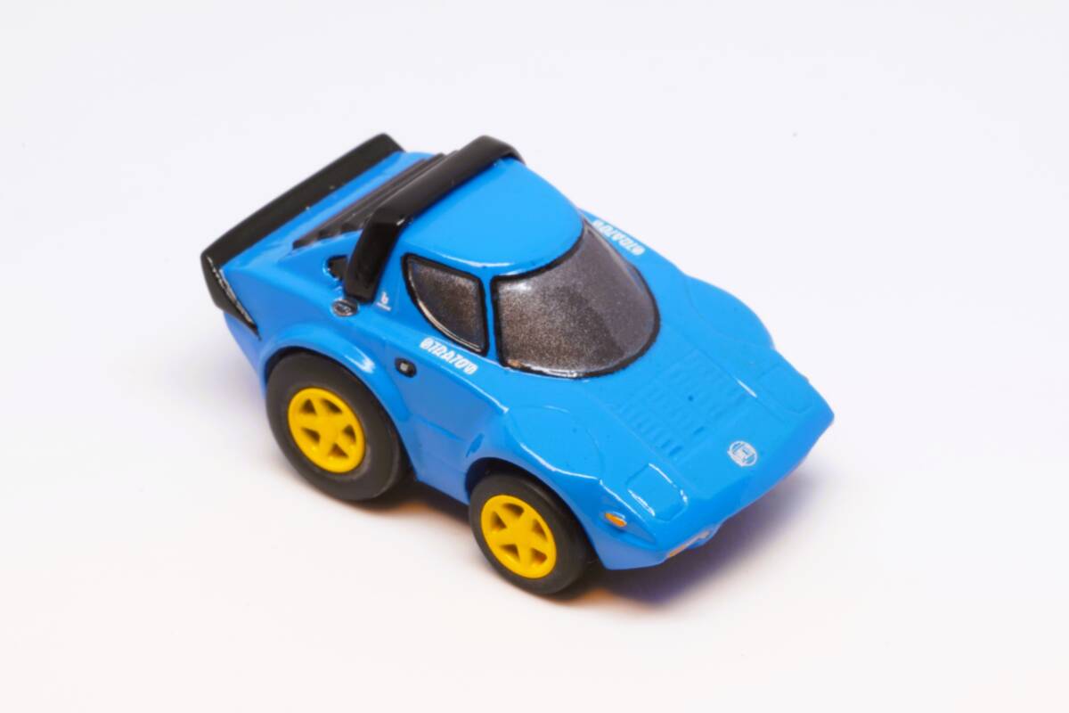 自作ミニカー LANCIA STRATOS HF STRADALE ランチアストラトス ストラダーレ レジンボディー完成品_画像6