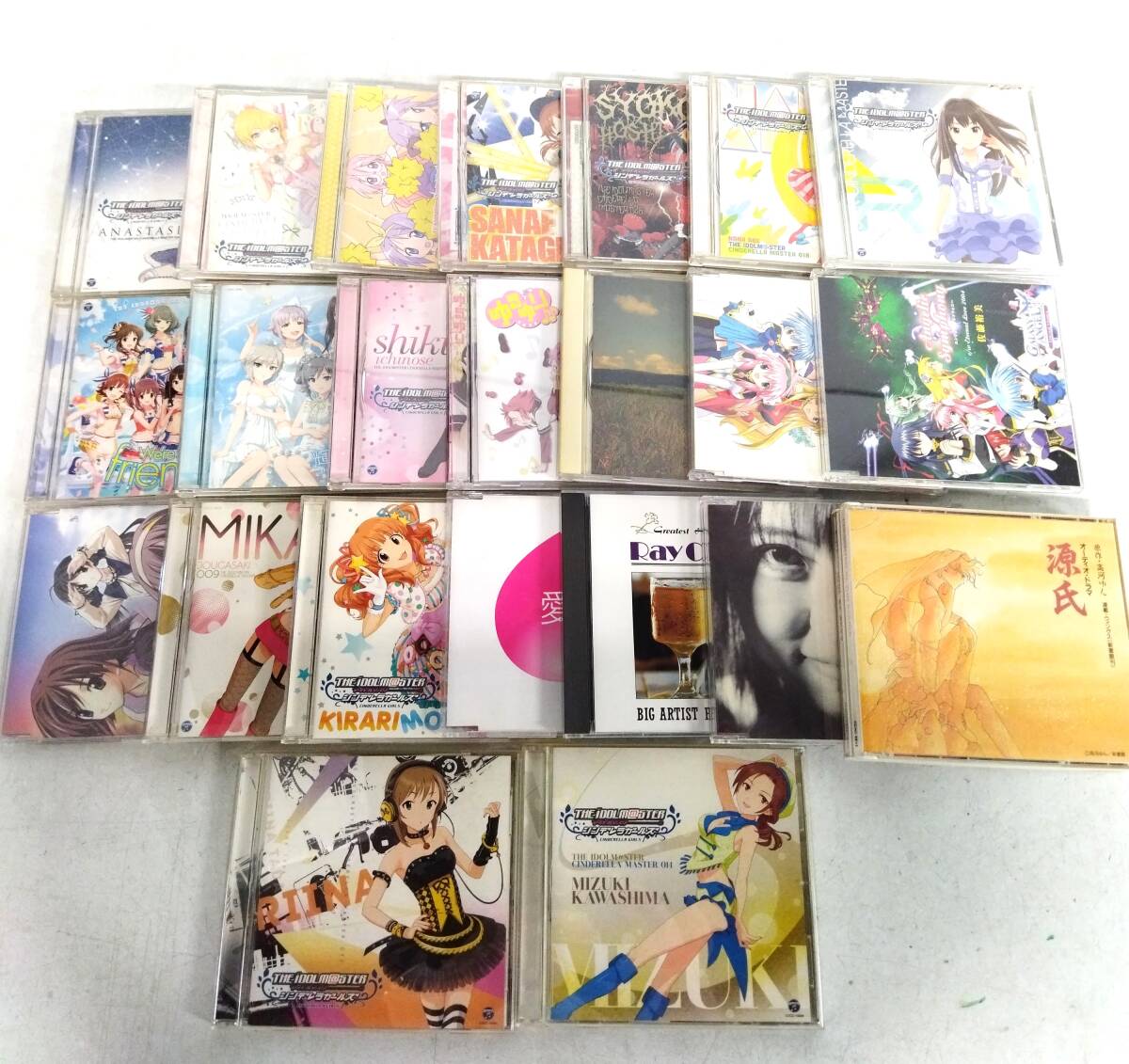 【P028】★中古・現状品★アニメ　声優　ＣＤ　約100枚　まとめ売り　新世紀エヴァンゲリオン　シンデレラガールズ　他_画像2