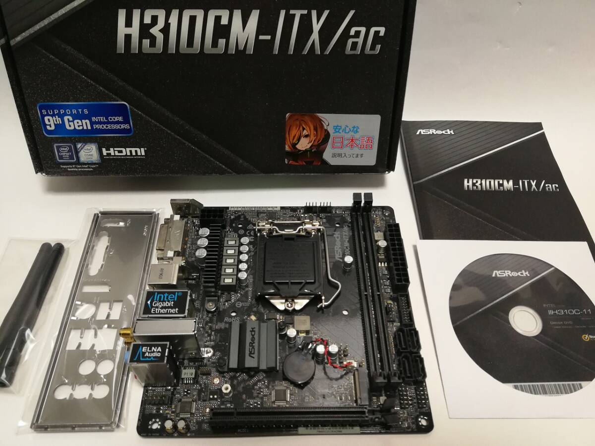 ■ ASRock H310CM-ITX/ac ■Mini-ITX LGA1151■_画像1