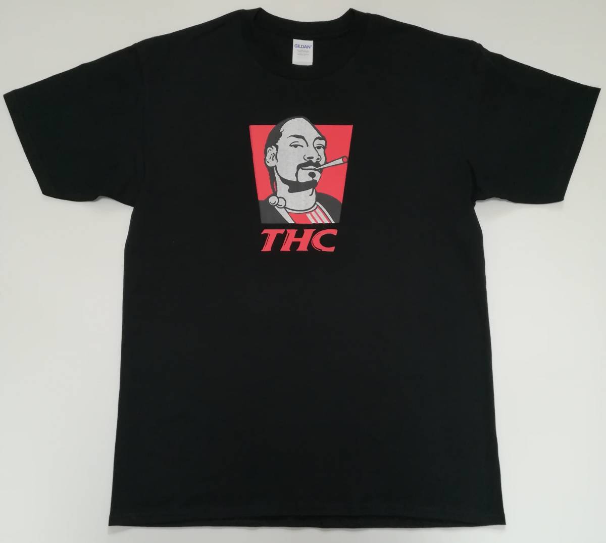 Smoking・Snoop Dogg・THC・プリントTシャツ・黒・XL