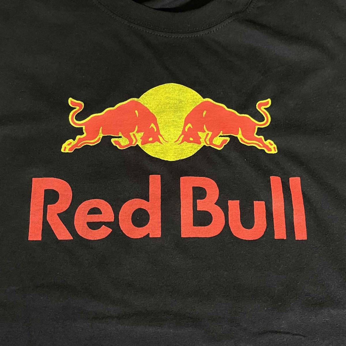 RED BULL ・レッドブル・プリント Tシャツ・黒・XL_画像2