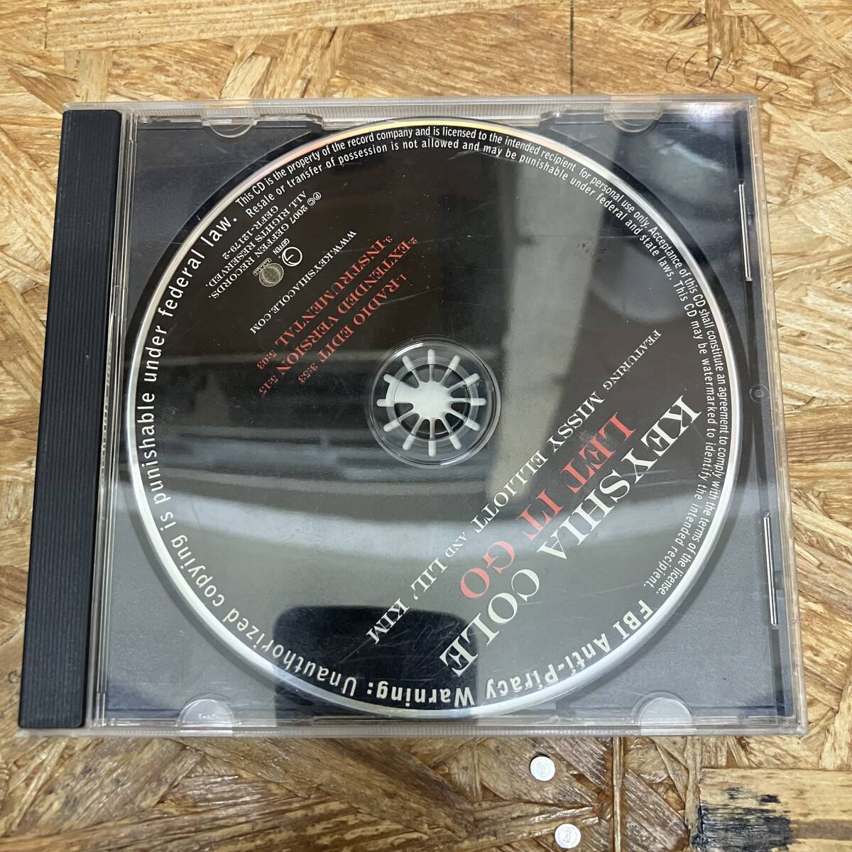 シ● HIPHOP,R&B KEYSHIA COLE - LET IT GO INST,シングル CD 中古品_画像1