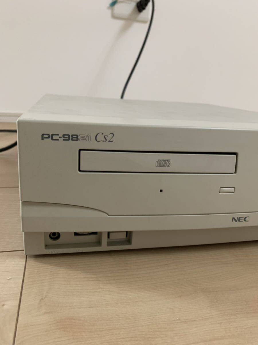 NEC PC-9821Cs2 コンピュータ パソコン パーソナルコンピュータ nec pc-9821CS2 電化製品 通電確認のみ ジャンク品の画像3