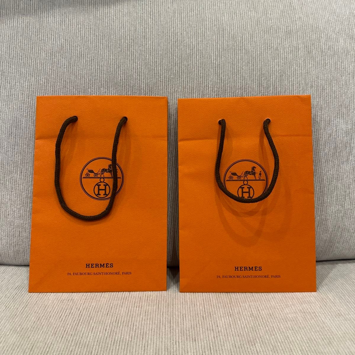 HERMES エルメス ショッパー 紙袋　2枚セット