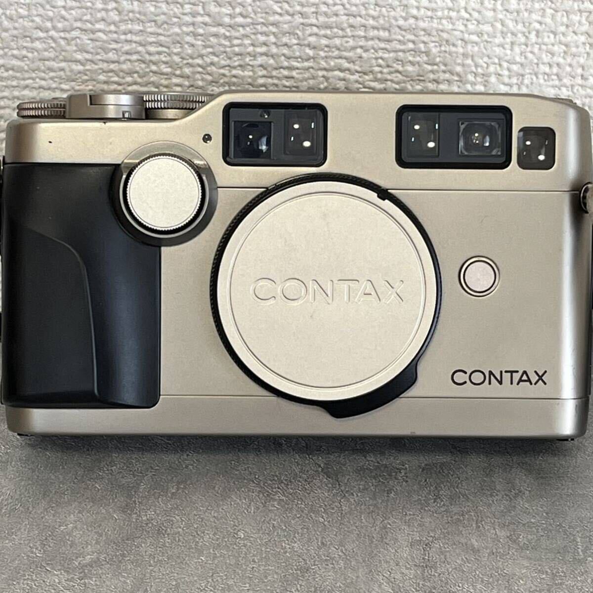 CONTAX コンタックス G2 本体 DATA BACK GF-21mm ビューファインダー ケース付きの画像2