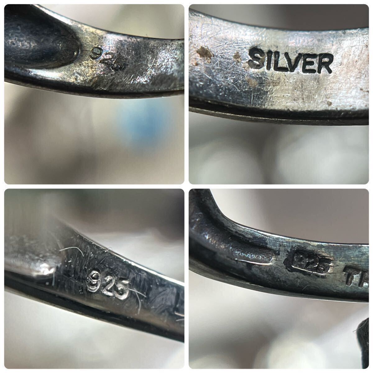  серебряный аксессуары все печать есть [550g]silver 925 starring печать аксессуары суммировать колье брошь кольцо галстук булавка 