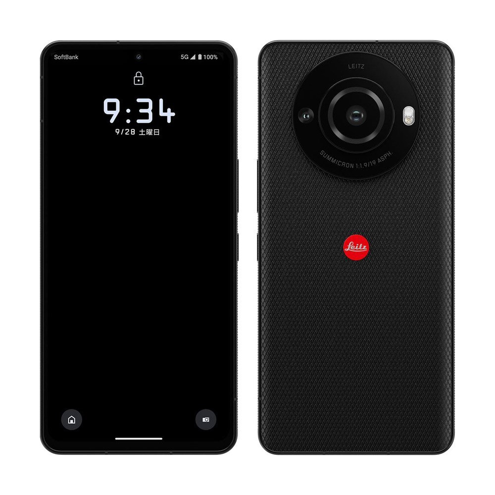 [ новый товар * бесплатная доставка * дополнение ]LEITZ PHONE 3 Leica черный LP-03 SoftBank 12GB/512GB 6.6 дюймовый 2024 год 4 месяц 19 день продажа 