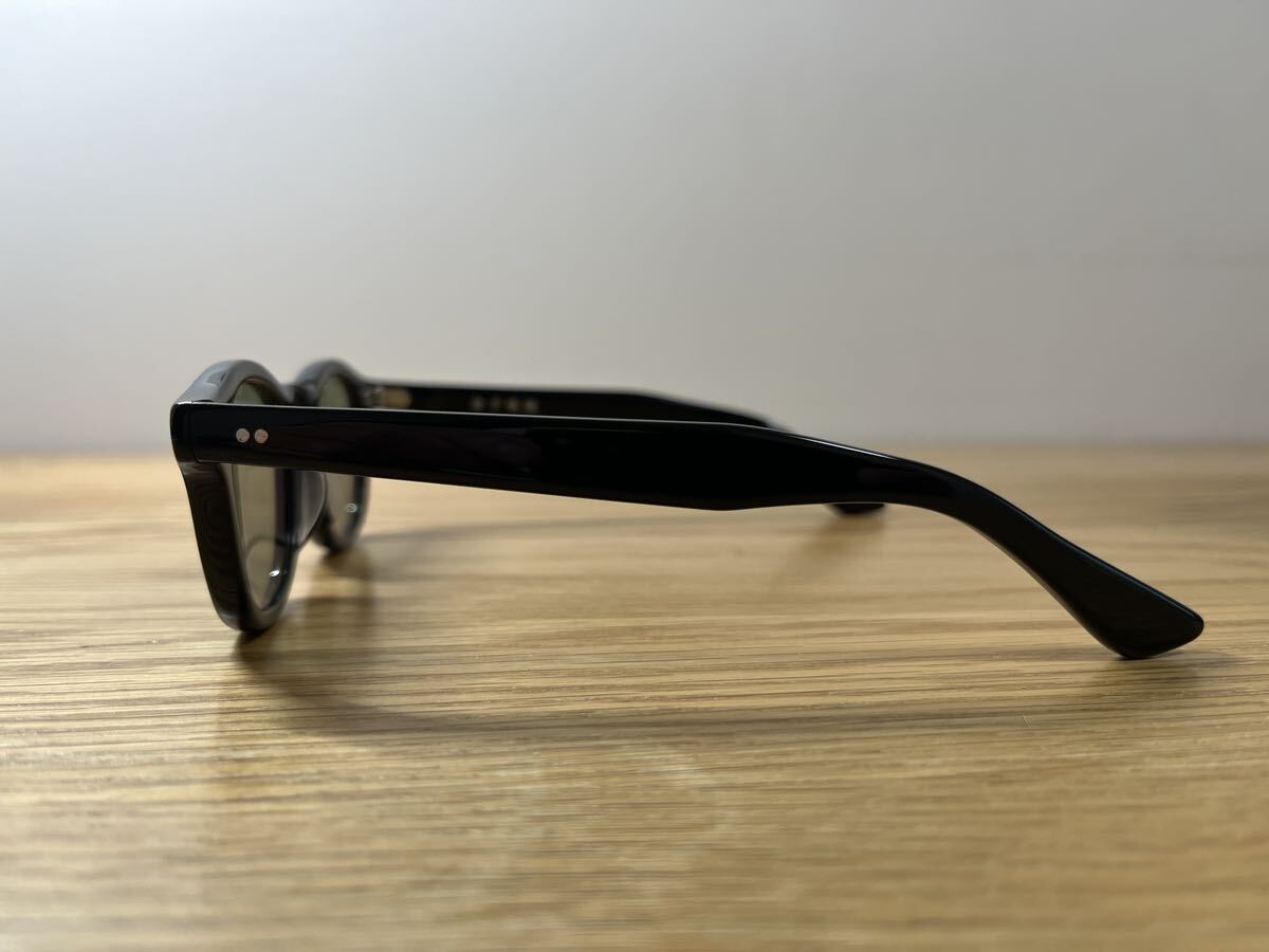 【美品】金子眼鏡サングラス KS002 レンズグリーン（透過度50％）_画像5