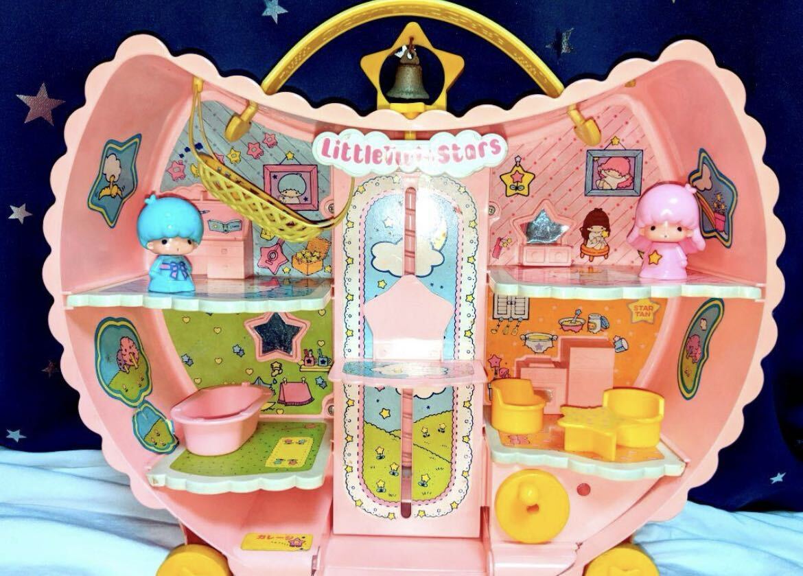 1976 キキララ 月のおうち おもちゃ 人形 セット 昭和 レトロ
