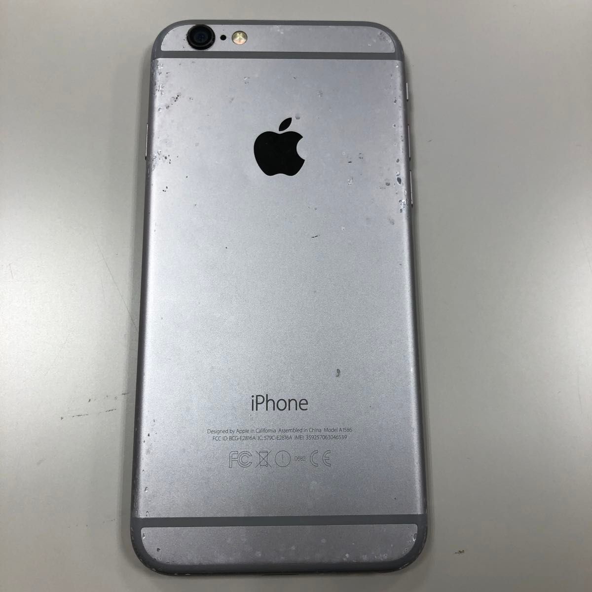 【ジャンク品】iPhone6 64GB スペースグレイ　SIMロック解除不可