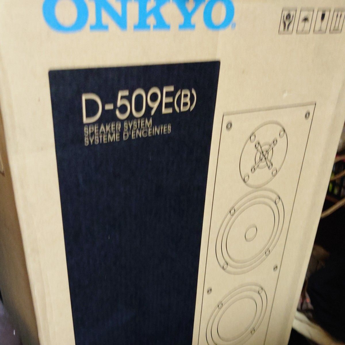 onkyo d-509 トールボーイ　一本