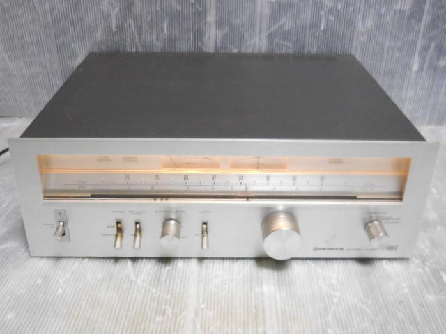 ジャンク 通電可 Pioneer パイオニア TX-8800II AM/FMステレオチューナーの画像6