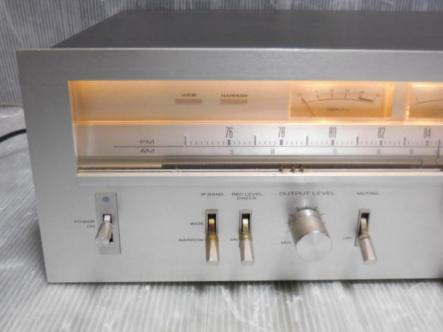 ジャンク 通電可 Pioneer パイオニア TX-8800II AM/FMステレオチューナーの画像7